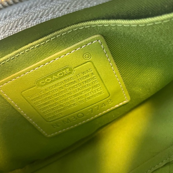 AUTHENTIC Y2K FALL 2003 BLUE SHOULDER BAG PURSE - Picture 5 of 5